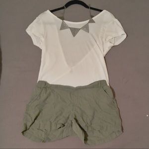 Old navy green shorts